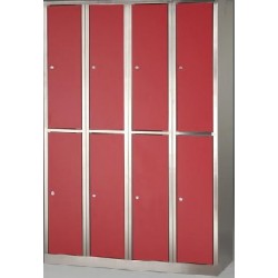 TAQUILLAS ACERO INOXIDABLE 8 PUERTAS